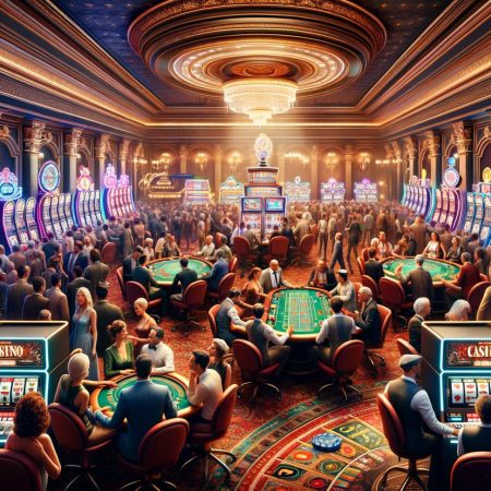 De opwinding van het casino