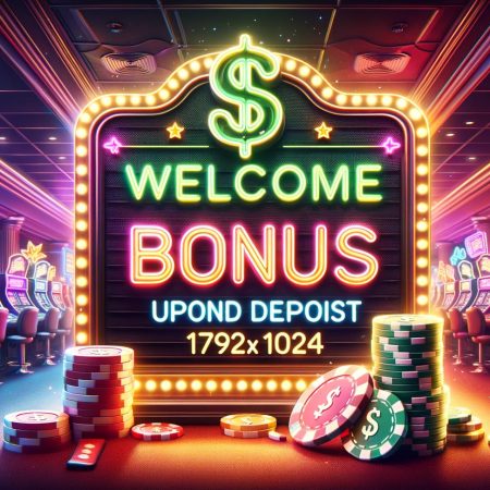 Welkomstbonus van 1 dollar bij storting in het casino